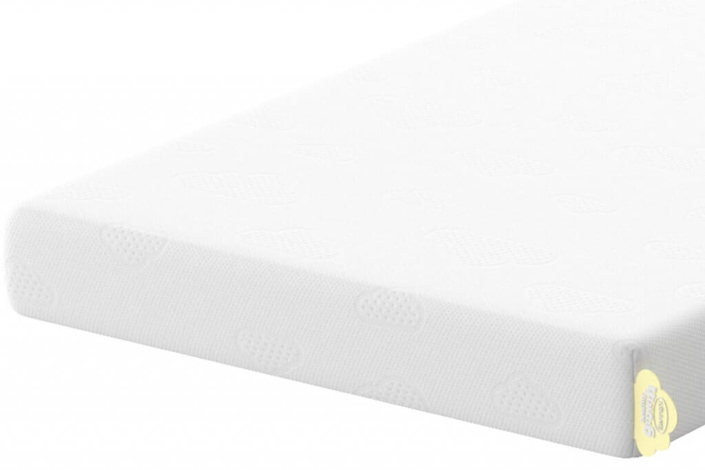 Close up corner image of the Silentnight Healthy Growth Cosy Toddler Mattress