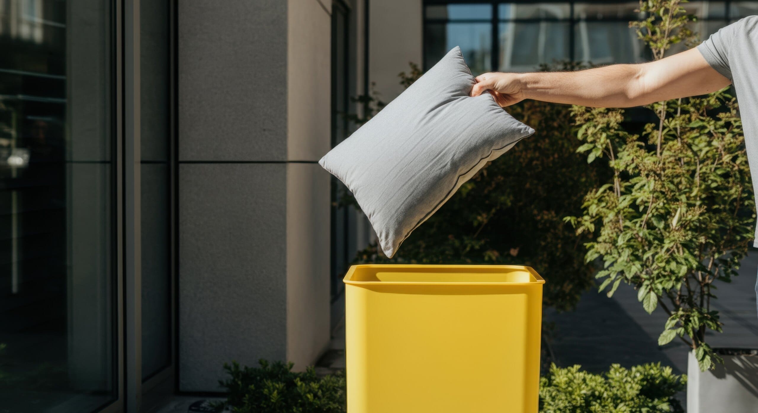 How To Dispose Of Old Pillows