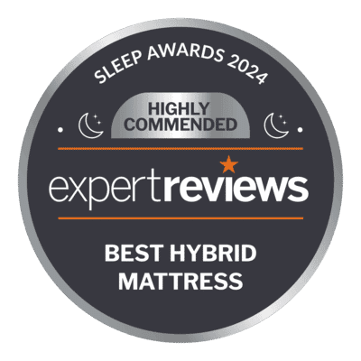 An image for Expert Reviews Sleep Awards 2024 - Best Hybrid Mattress