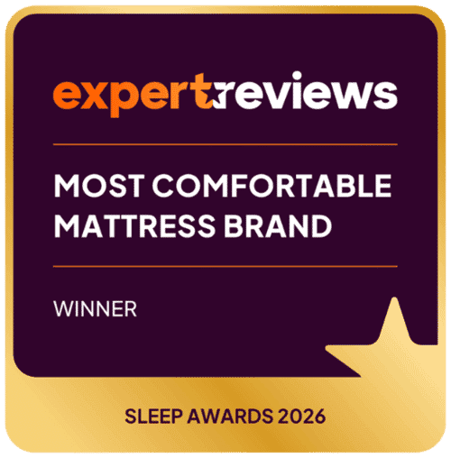 An image for ExpertReviews Most Comfortable Mattress Brand - Sleep Awards 2026