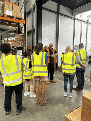 Fifth trust learning about the warehouse.