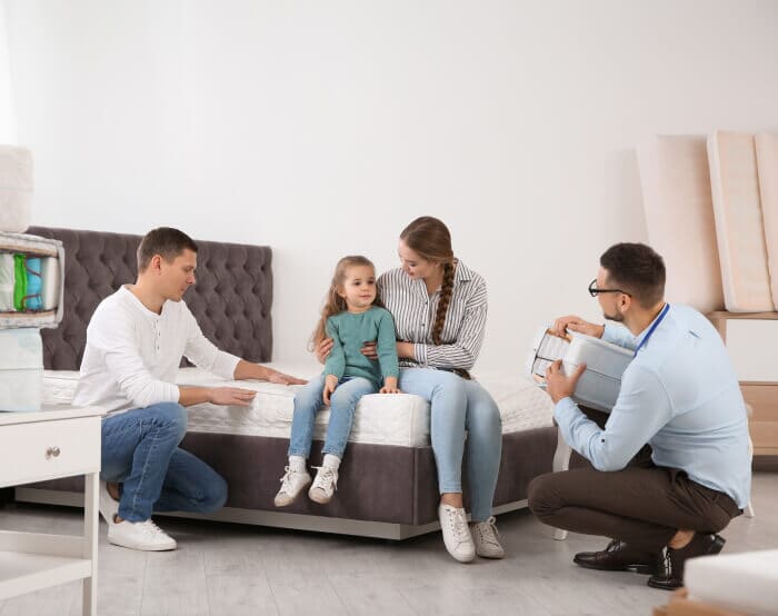 MattressNextDay instore sales