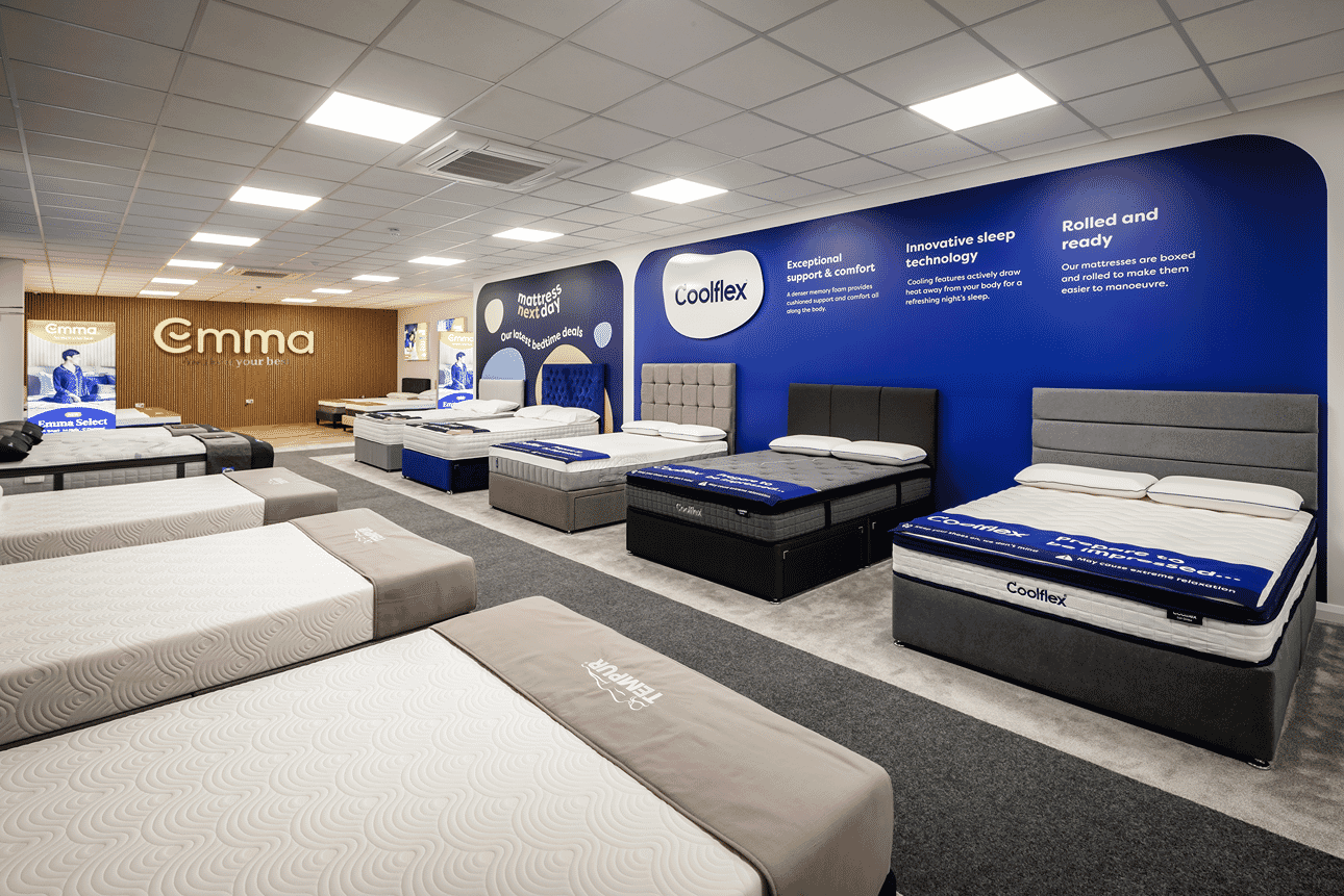 An image for MattressNextDay's Coolflex showroom beds