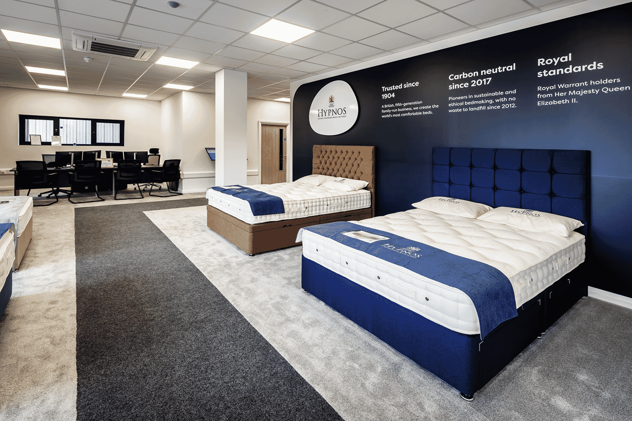An image for MattressNextDay's Hypnos showroom beds