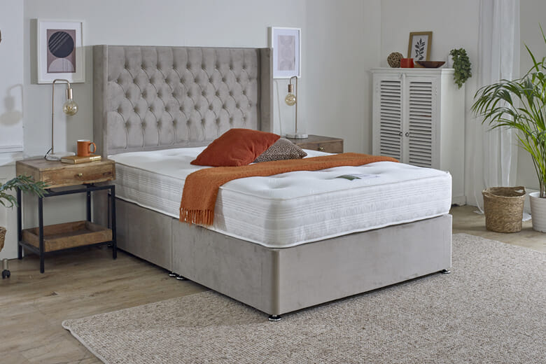 Product photograph of Spring King Pocket Memory Ortho 1500 Mattress Super King Zip Link from Mattressnextday