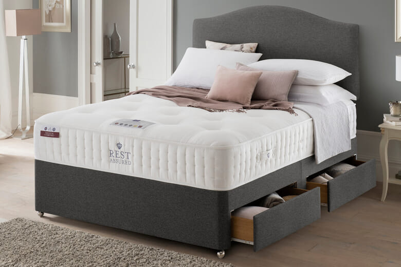 Product photograph of Rest Assured Northington 2000 Pocket Natural Mattress Double from Mattressnextday