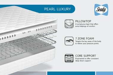 An image for Sealy Pearl Luxury Pillow Top Mattress