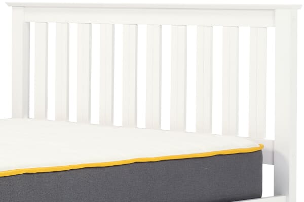 An image for Birlea Phoenix White Ottoman Bedframe