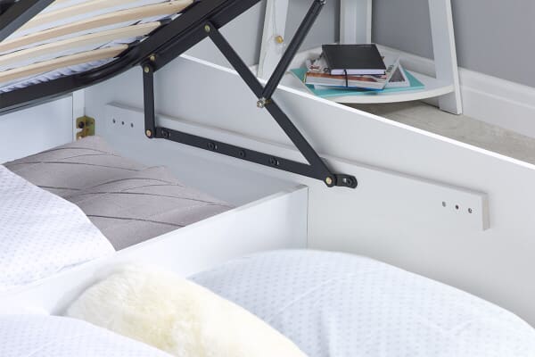 An image for Birlea Phoenix White Ottoman Bedframe