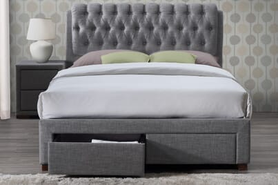 An image for Birlea Valentino Grey Bedframe