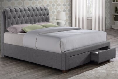 An image for Birlea Valentino Grey Bedframe