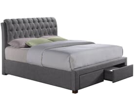 A product image for the Birlea Valentino Grey Bedframe