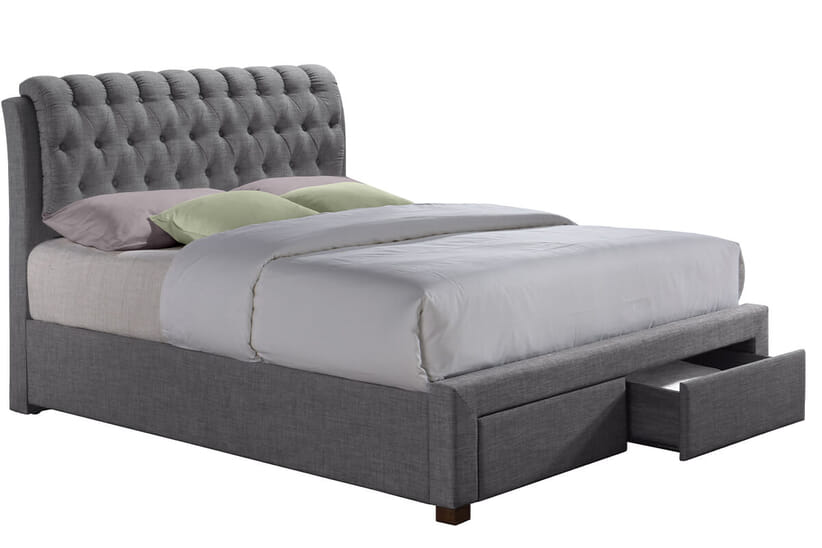 An image for Birlea Valentino Grey Bedframe