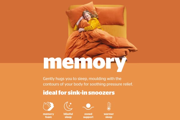 An image for Silentnight 7 Zone Memory Foam Mattress