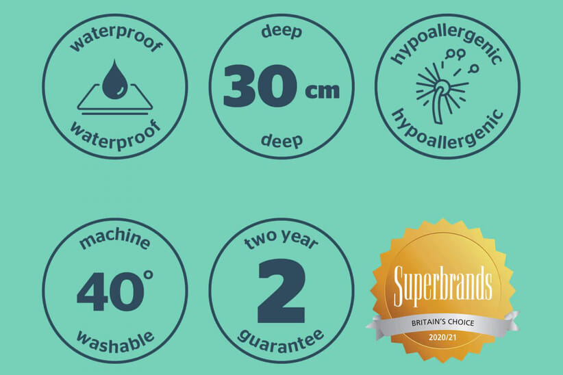 An image for Silentnight Waterproof Mattress Protector
