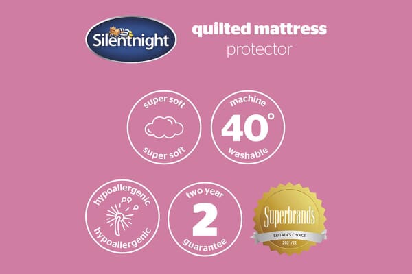 An image for Silentnight Quilted Mattress Protector