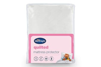 A product image for the Silentnight Quilted Mattress Protector