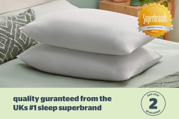 An image for Silentnight Anti Allergy Pillow Twin Pack