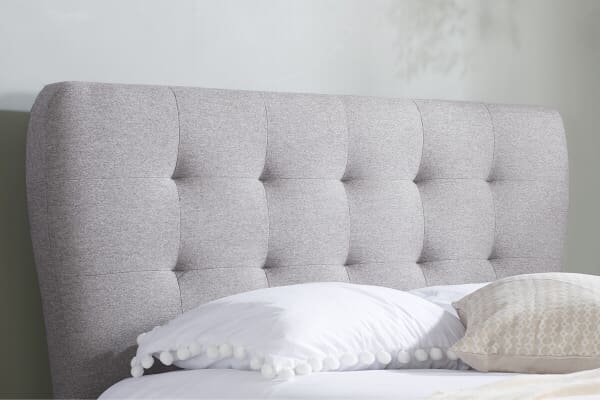 An image for Birlea Stockholm Grey Upholstered Bed