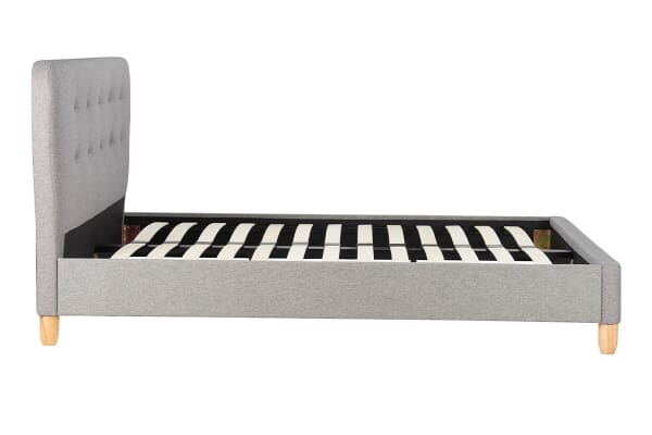 An image for Birlea Stockholm Grey Upholstered Bed