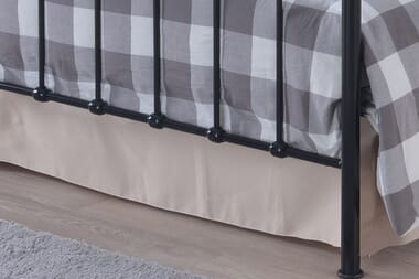 An image for Time Living Alderley Black Bed Frame