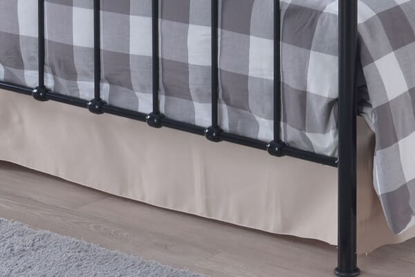 An image for Time Living Alderley Black Bed Frame