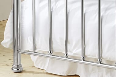 An image for Time Living Alexander Chrome Bed Frame