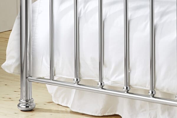 An image for Time Living Alexander Chrome Bed Frame