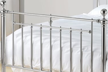 An image for Time Living Alexander Chrome Bed Frame