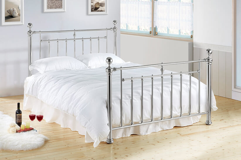 An image for Alexander Chrome Bed Frame