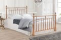 Time Living Alexander Rose Gold Bed Frame