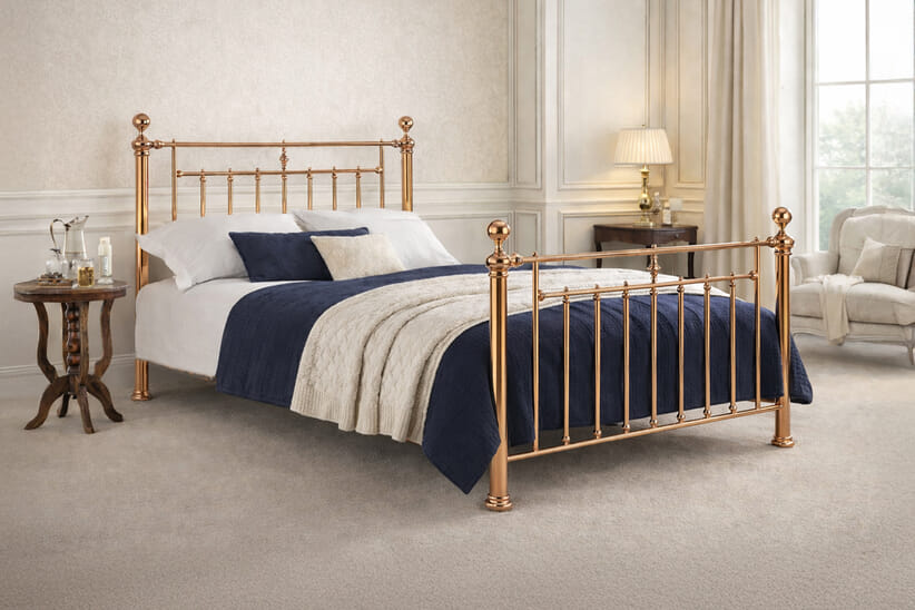 An image for Alexander Rose Gold Bed Frame
