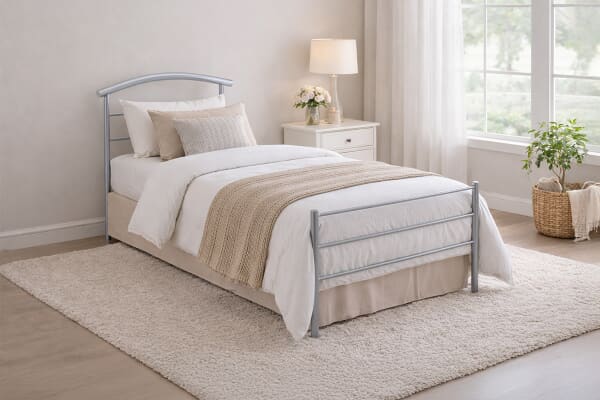 An image for Brennington Silver Bed Frame