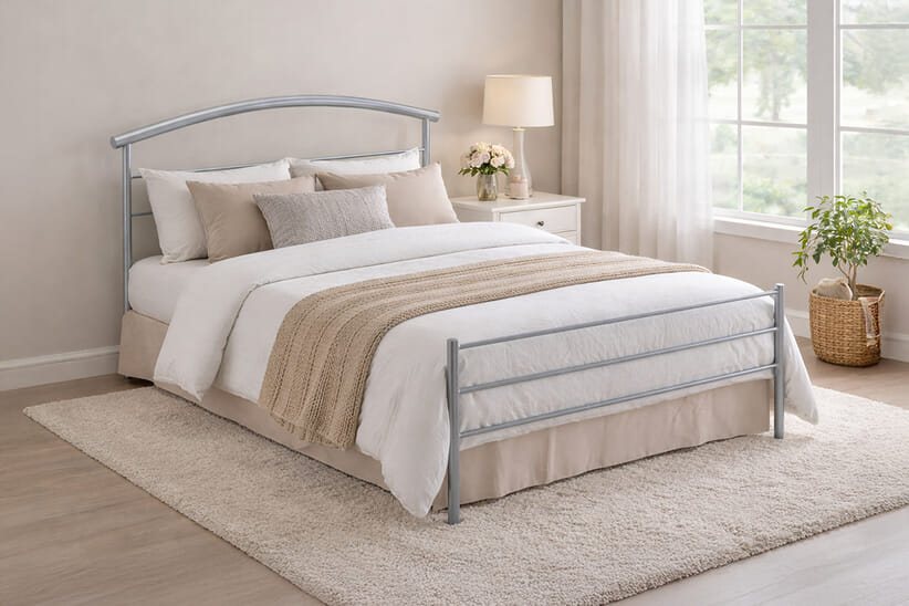 An image for Brennington Silver Bed Frame