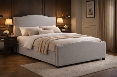 An image for Brunswick Sand Ottoman Bed Frame