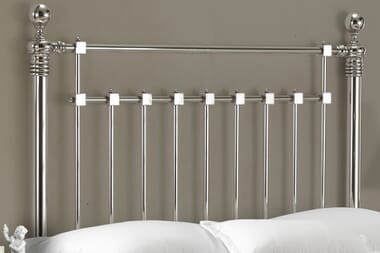 An image for Time Living Edward Chrome Bed Frame