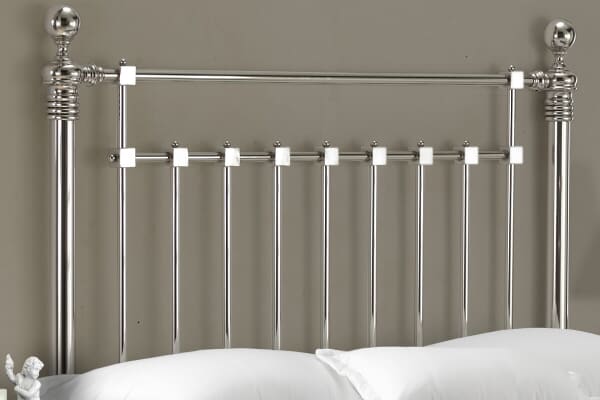 An image for Time Living Edward Chrome Bed Frame