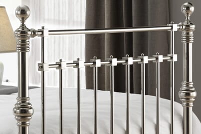An image for Edward Chrome Bed Frame