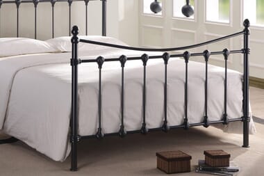 An image for Time Living Florida Black Bed Frame