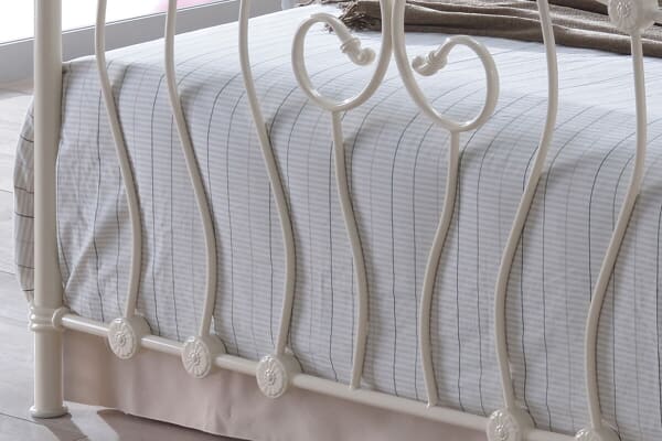 An image for Time Living Inova Ivory Bed Frame