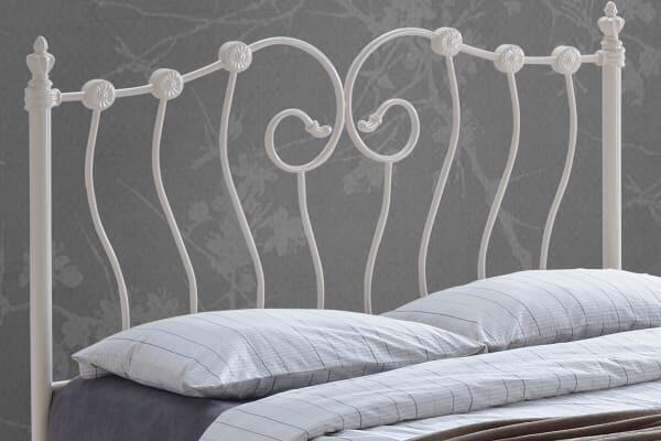 An image for Time Living Inova Ivory Bed Frame