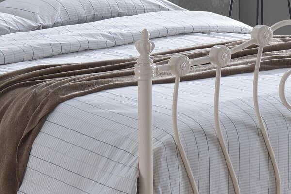 An image for Time Living Inova Ivory Bed Frame