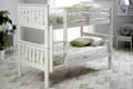 Bedmaster White Carra Bunk Bed