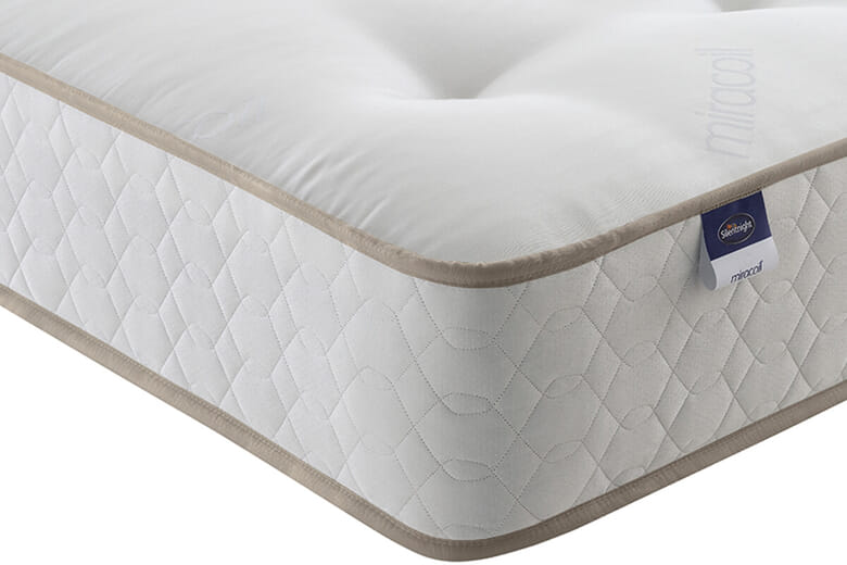 Product photograph of Silentnight Eco Comfort Miracoil Ortho Mattress Double from Mattressnextday