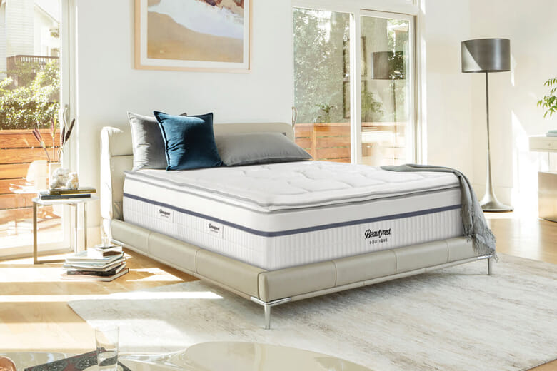 Product photograph of Beautyrest Boutique Rhode Island 2200 Mattress Small Double from Mattressnextday