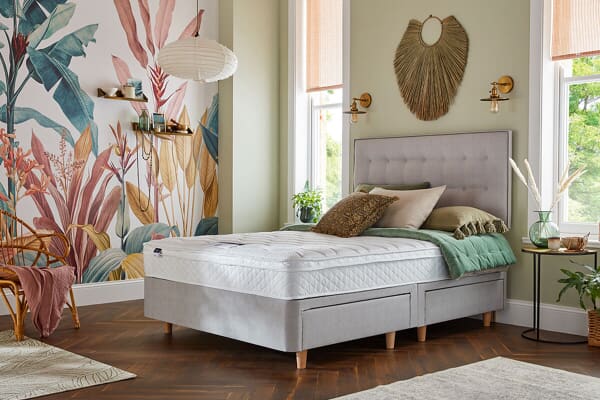 An image for Silentnight Miracoil Cushion Top Mattress
