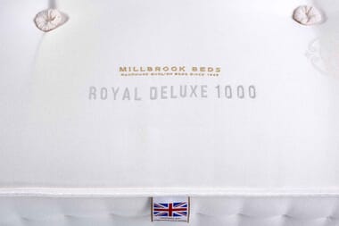 An image for Millbrook Royal Deluxe 1000 Pocket Mattress