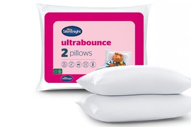 An image for Silentnight Ultra Bounce Pillow Twin Pack