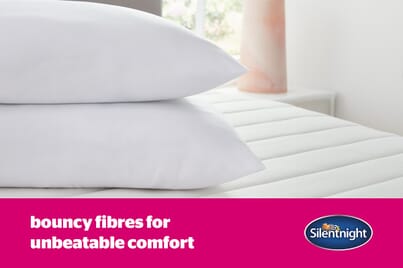 An image for Silentnight Ultra Bounce Pillow Twin Pack