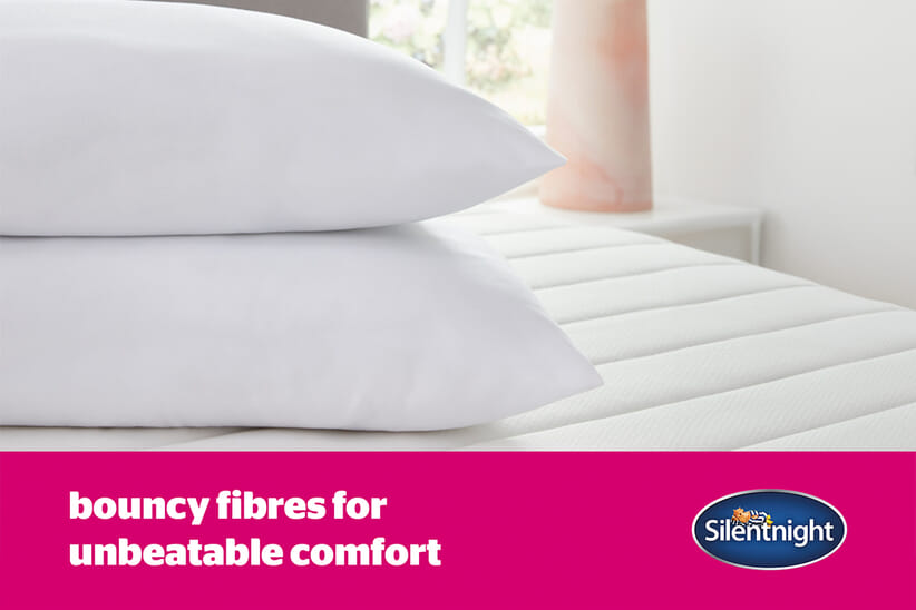 An image for Silentnight Ultra Bounce Pillow Twin Pack